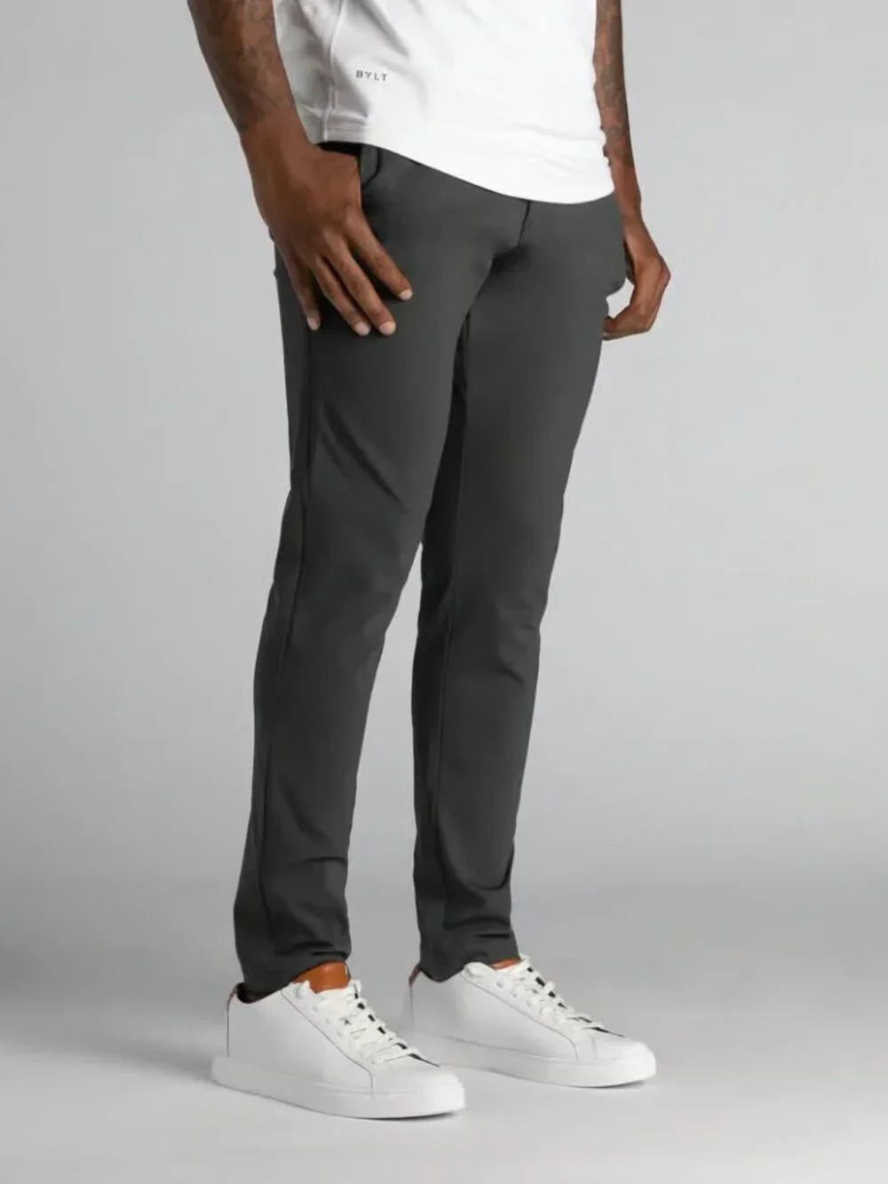 BYLT Premium Basics - Everyday Pants 2.0 Slim Fit Dark Charcoal 31